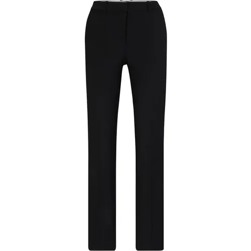 Clic Trousers with Folded Hem , female, Sizes: 2XS, XS, 2XL, M - Hugo Boss - Modalova