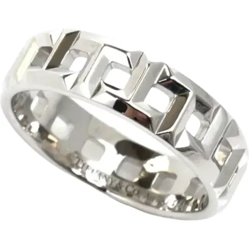 Pre-owned White Gold rings , female, Sizes: ONE SIZE - Tiffany & Co. Pre-owned - Modalova