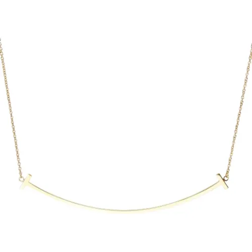 Pre-owned Gold necklaces , female, Sizes: ONE SIZE - Tiffany & Co. Pre-owned - Modalova