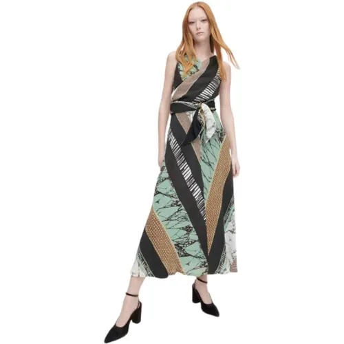 Assembled Stripe Maxi Dress , female, Sizes: L - PS By Paul Smith - Modalova