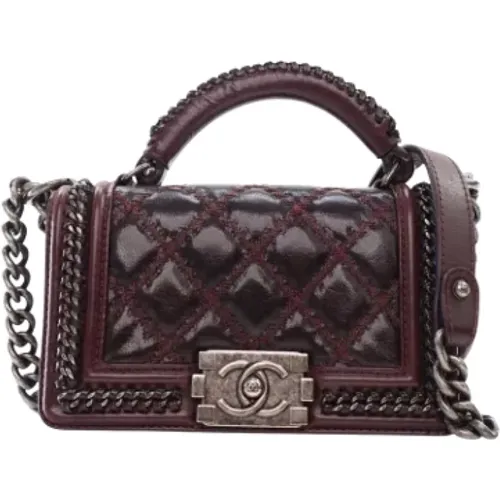 Pre-owned Leather handbags , female, Sizes: ONE SIZE - Chanel Vintage - Modalova