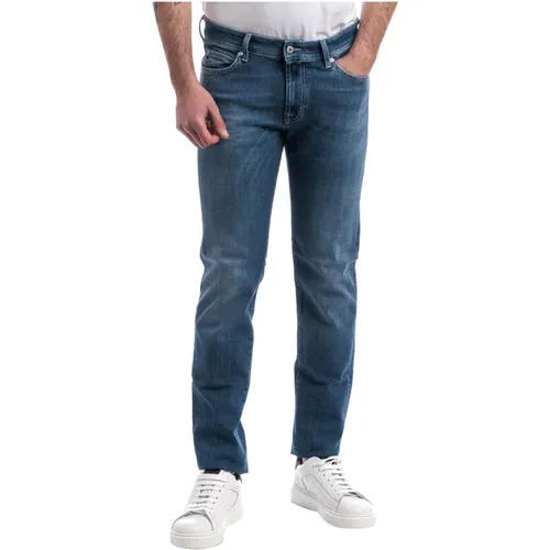 Denim Slim Jeans Frühling/Sommer Herrenmode , Herren, Größe: W33 - Roy Roger's - Modalova