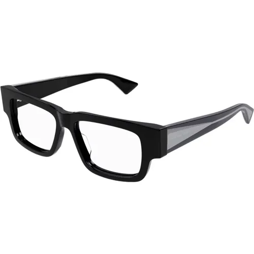 Schwarze Optische Brille mit Zubehör,Stilvolle Brille Bv1280O Farbe 002,Braun/Havanna Optische Brille Stilvolles Design - Bottega Veneta - Modalova