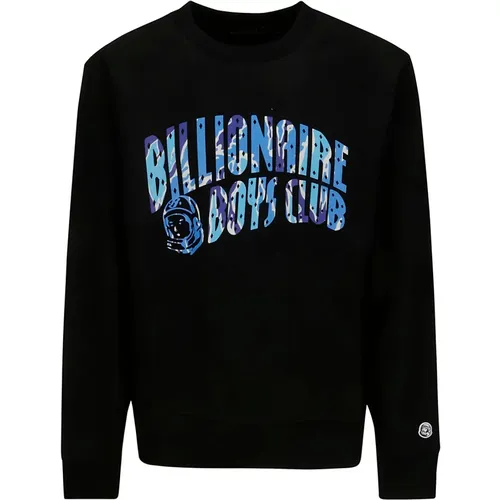 Schwarzer Camo Logo Sweatshirt - Billionaire Boys Club - Modalova