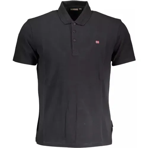 Elegant Short-Sleeve Polo Shirt , male, Sizes: S, XL, 2XL, M, L - Napapijri - Modalova