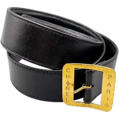 Pre-owned Leather belts , female, Sizes: ONE SIZE - Chanel Vintage - Modalova