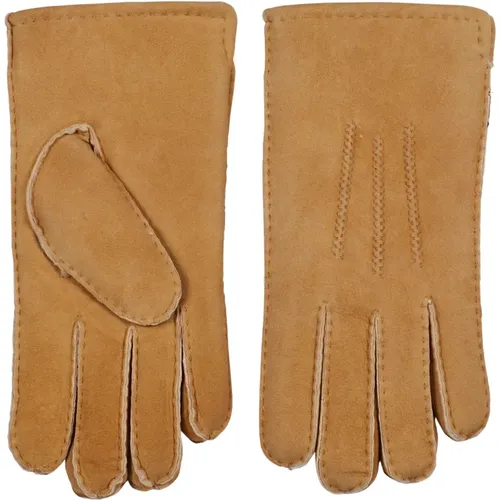 Jason Tan Leather Gloves , male, Sizes: XL, L - Howard London - Modalova