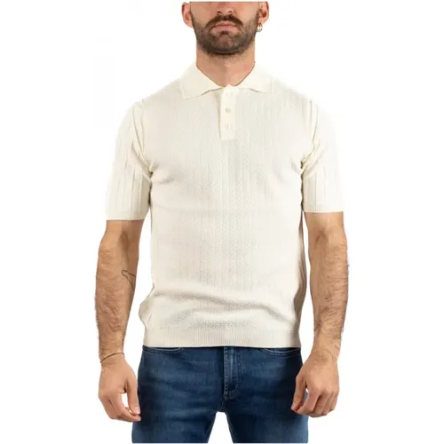 Mens Polo Shirt , male, Sizes: L, XL - Daniele Fiesoli - Modalova