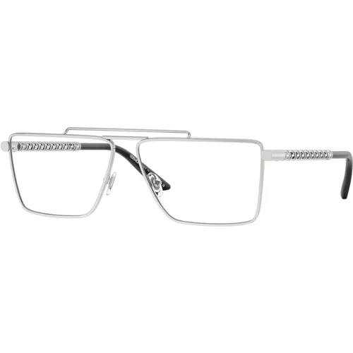 Stilvolle Brillenfassung Schwarz - Versace - Modalova