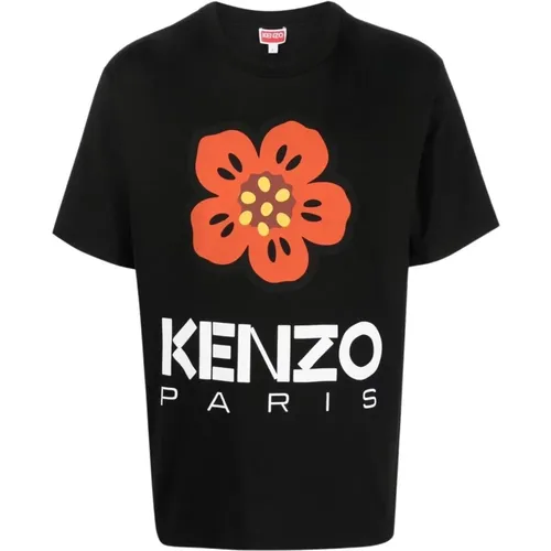 Kenzo , TEE ,Black male, Sizes: S - Kenzo - Modalova