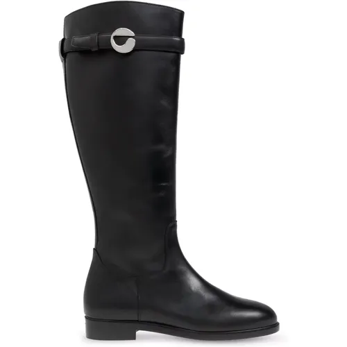 Leather boots , female, Sizes: 4 UK, 8 UK, 3 UK, 7 UK, 6 UK, 5 UK - Coperni - Modalova