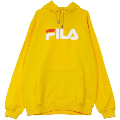 Citrus Kangaroo Hoodie Langarm Sweatshirt , Herren, Größe: L - Fila - Modalova