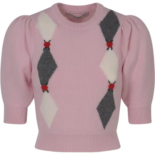 Sweaters , female, Sizes: 3XS - Alessandra Rich - Modalova