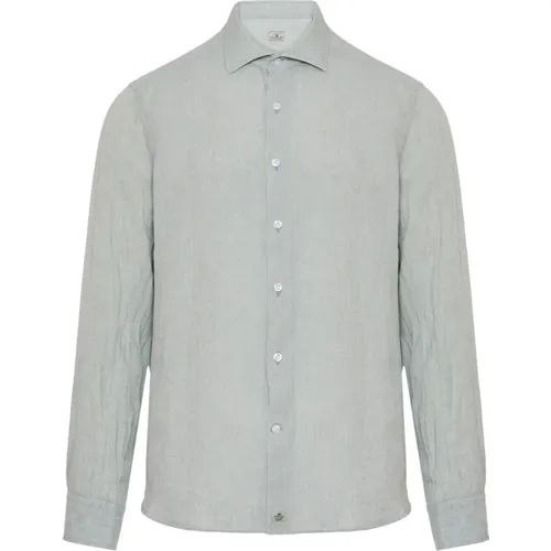 Linen shirt , male, Sizes: XL, M - Sonrisa - Modalova