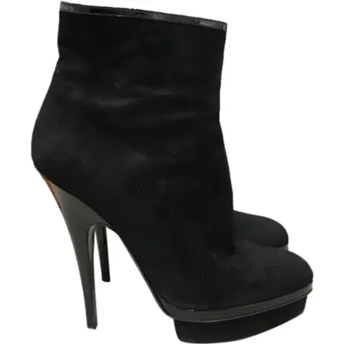 Pre-owned Suede boots , female, Sizes: 8 UK - Yves Saint Laurent Vintage - Modalova