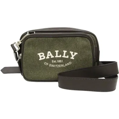 Pre-owned Canvas schultertasche , unisex, Größe: ONE Size - Bally Pre-owned - Modalova