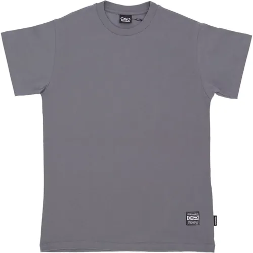 Label Tee Grey - Streetwear Kollektion , Herren, Größe: XL - Propaganda - Modalova