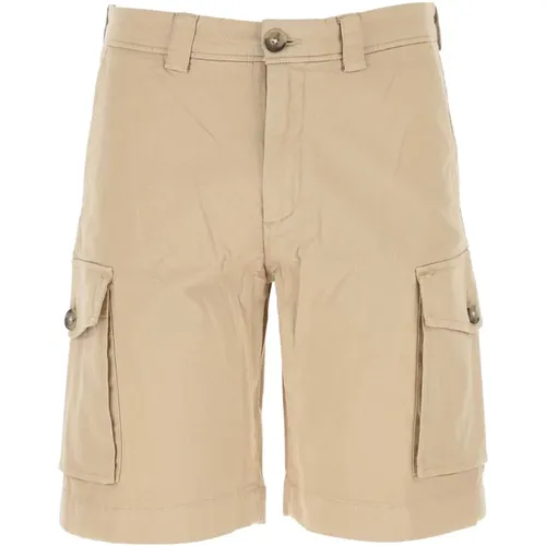 Stretch-Bermuda-Shorts aus Baumwolle , Herren, Größe: W31 - Woolrich - Modalova