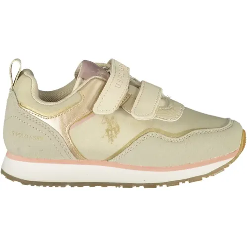 Sportliche Kindersneaker mit Riemen - U.S. Polo Assn. - Modalova