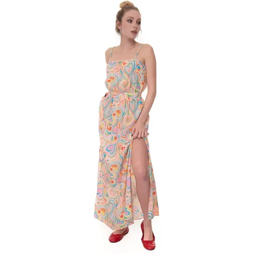 Strap dress , female, Sizes: M - Love Moschino - Modalova