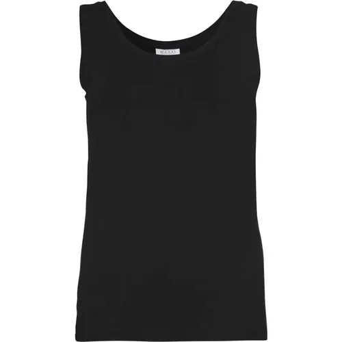 Basic Top with Wide Shoulder Straps , female, Sizes: L, XS, 2XL, S, M, XL - Masai - Modalova