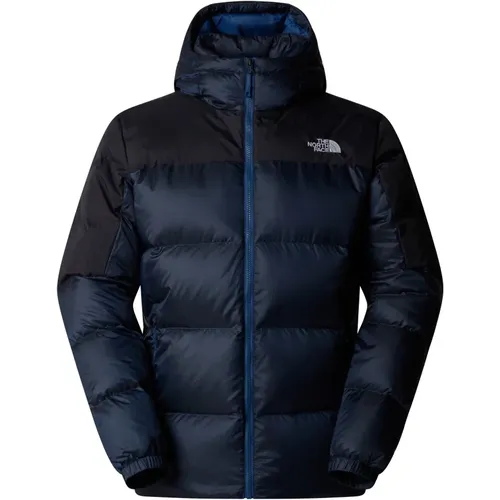 Blau Schwarzer Diablo Down Hoodie - The North Face - Modalova