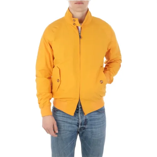 Men Clothing Jackets Coats Yellow Ss23 , male, Sizes: 2XS, 4XS, 3XS - Baracuta - Modalova
