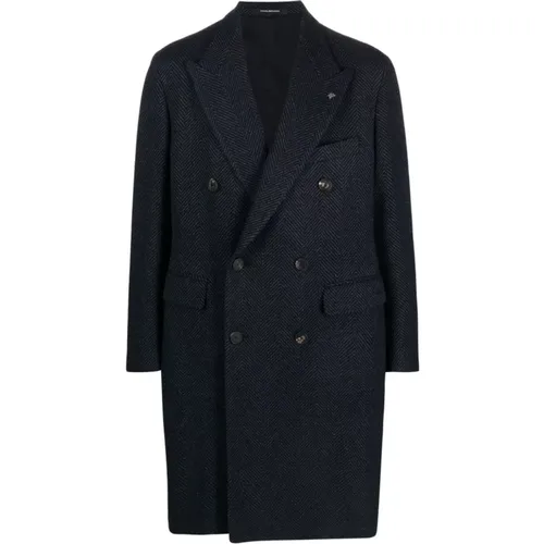 Wool Coat , male, Sizes: XL - Tagliatore - Modalova