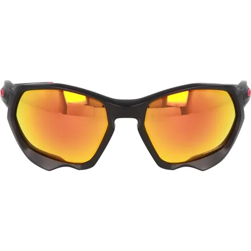 Sportliche Sonnenbrille mit BIO-Matter-Rahmen - Oakley - Modalova