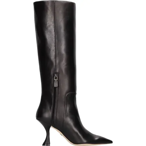 Stiefel Schwarz , Damen, Größe: 38 1/2 EU - Stuart Weitzman - Modalova