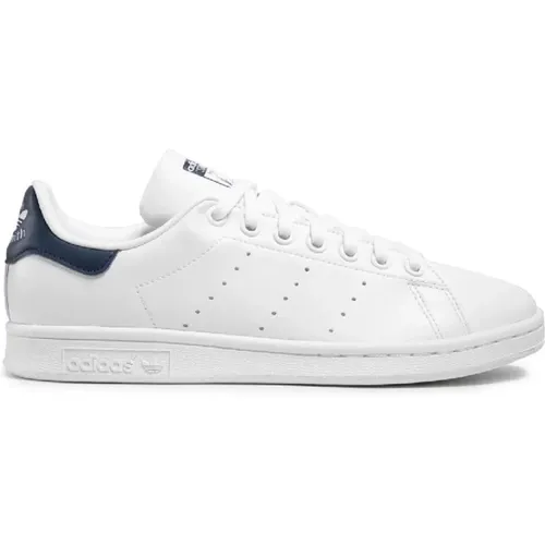 Leather Stan Smith Sneakers , male, Sizes: 9 1/3 UK, 10 UK, 6 2/3 UK, 6 UK, 8 UK, 7 1/3 UK - adidas Originals - Modalova