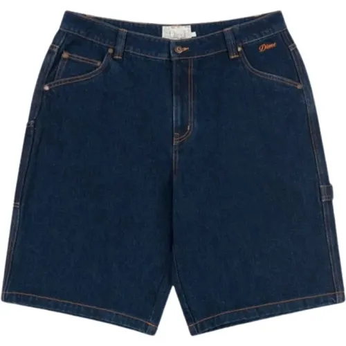 Denim Shorts in Indigo Farbe , Herren, Größe: W28 - Dime Mtl - Modalova