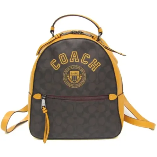 Pre-owned Leather backpacks , female, Sizes: ONE SIZE - Coach Pre-owned - Modalova