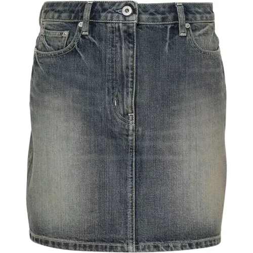 Denim Skirt , female, Sizes: W26, W27, W28 - Kenzo - Modalova