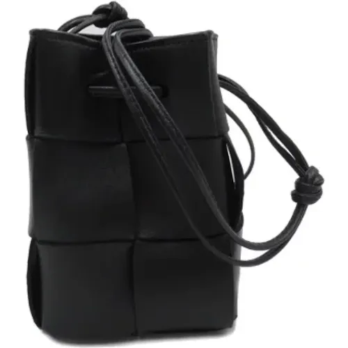 Pre-owned Leather crossbody-bags , female, Sizes: ONE SIZE - Bottega Veneta Vintage - Modalova