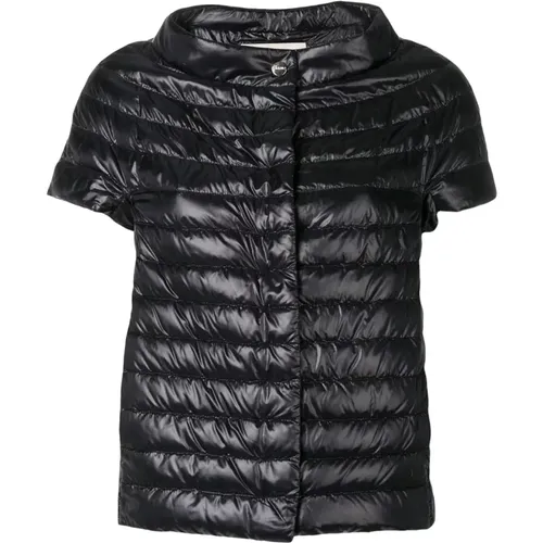 Schwarze Jacken für Frauen , Damen, Größe: L - Herno - Modalova