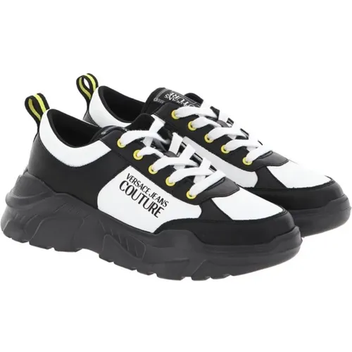 Sneakers , male, Sizes: 9 UK - Versace Jeans Couture - Modalova