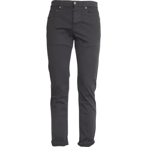Dark Brown Trousers for Men Aw23 , male, Sizes: W36, W35, W32, W29, W31, W34 - Department Five - Modalova