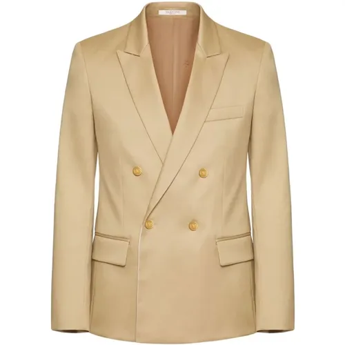 Mens Clothing Blazer Jacket Ss23 , male, Sizes: 2XL - Valentino - Modalova