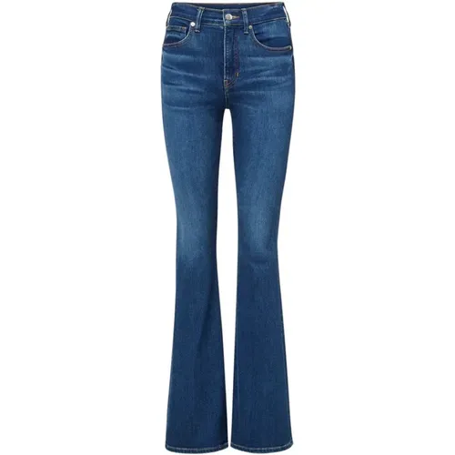 Hoch geschnittene Skinny Flare Jeans - Veronica Beard - Modalova