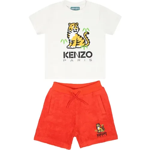 Jumpsuits,Kinder Tee Shirt und Shorts Set - Kenzo - Modalova
