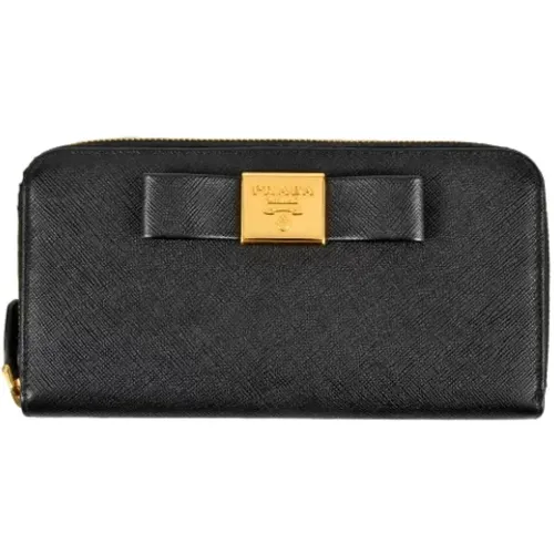 Pre-owned Leather wallets , female, Sizes: ONE SIZE - Prada Vintage - Modalova