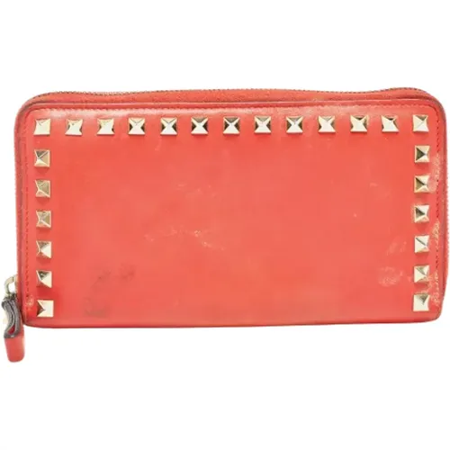 Pre-owned Leather wallets , female, Sizes: ONE SIZE - Valentino Vintage - Modalova