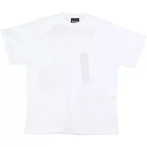 Short Sleeve T-shirt with Rhinestone Applications , female, Sizes: S, XS, M - Disclaimer - Modalova