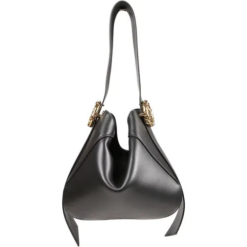 Melodie Hobo Bag , female, Sizes: ONE SIZE - Lanvin - Modalova