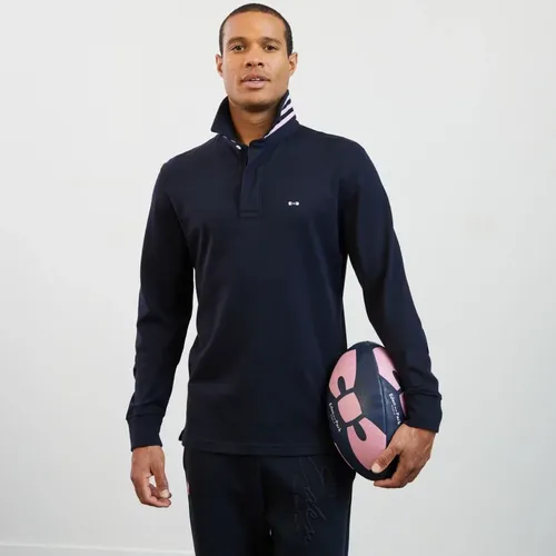 Navy Blue Long Sleeve Jersey , male, Sizes: S - Eden Park - Modalova