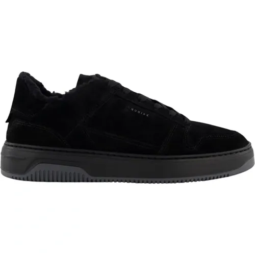 Basket Court Fur Sneakers , male, Sizes: 7 UK, 11 UK, 10 UK, 12 UK - Nubikk - Modalova