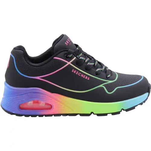 Stylish Sneaker Meta , female, Sizes: 3 UK - Skechers - Modalova