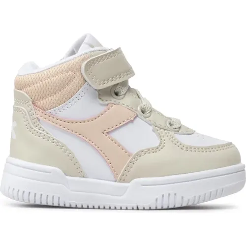 Beige Kinder Mid-Top Sneakers - Diadora - Modalova