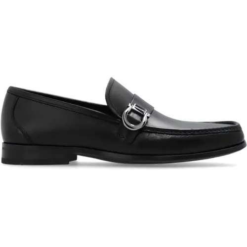 Lederschuhe Caspian , Herren, Größe: 39 EU - Salvatore Ferragamo - Modalova